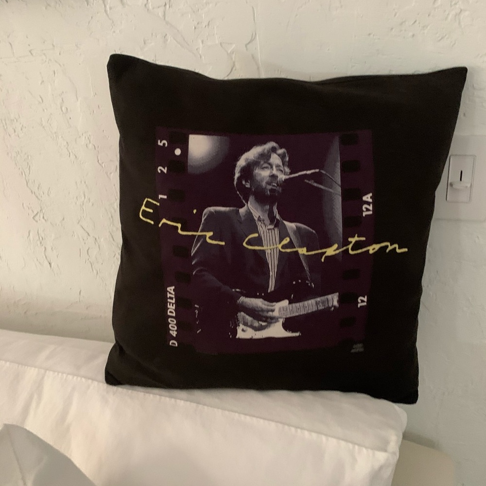 Custom Eric Clapton pillow (Vintage)